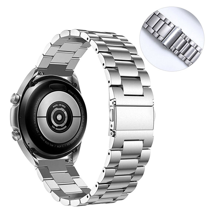 22mm Universal titanium alloy + stainless steel watch strap - Silver#serie_2