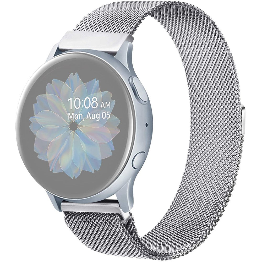 22mm Universal JLT milanese stainless steel watch strap - Silver#serie_6