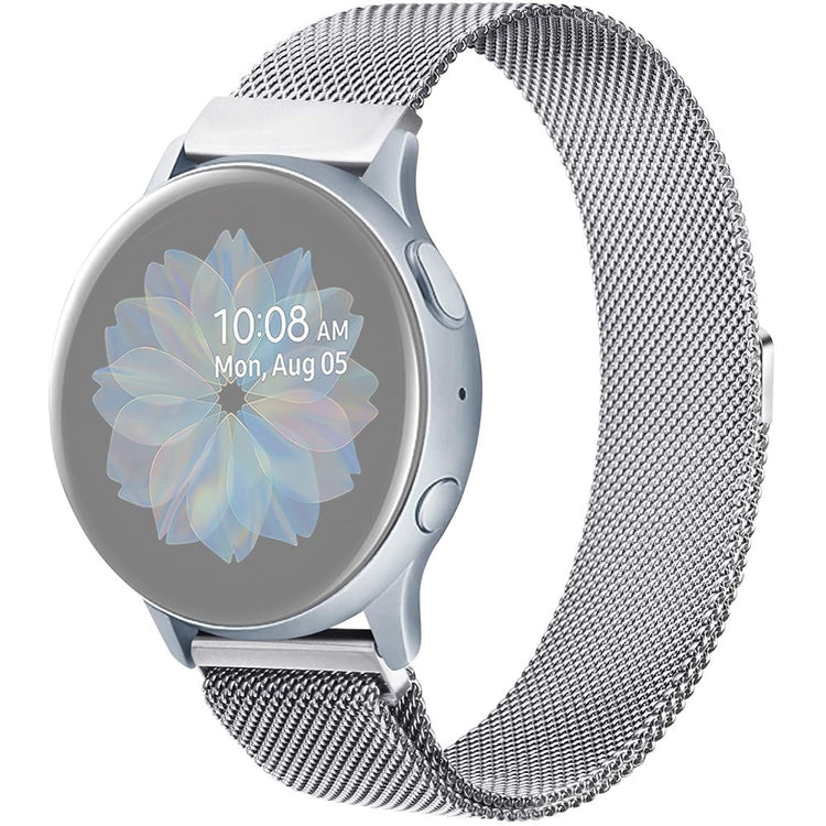 22mm Universal JLT milanese stainless steel watch strap - Silver#serie_6