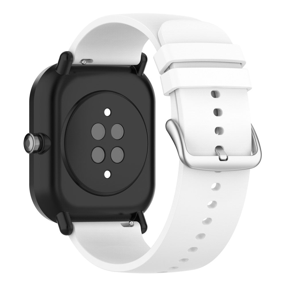 22mm Universal silicone watch strap - White#serie_2