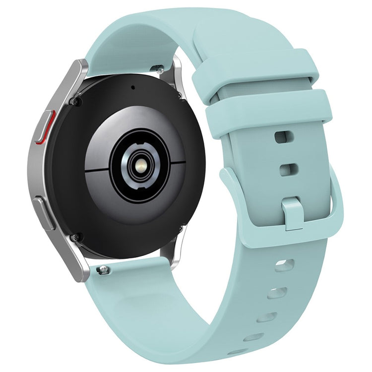 20mm Universal simple silicone watch strap - Light Green#serie_2