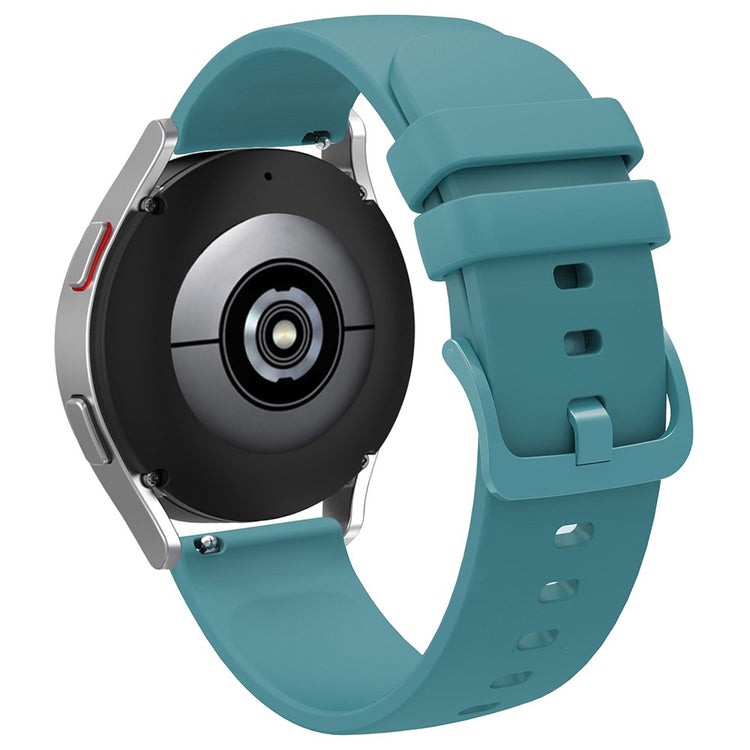 20mm Universal simple silicone watch strap - Green#serie_9