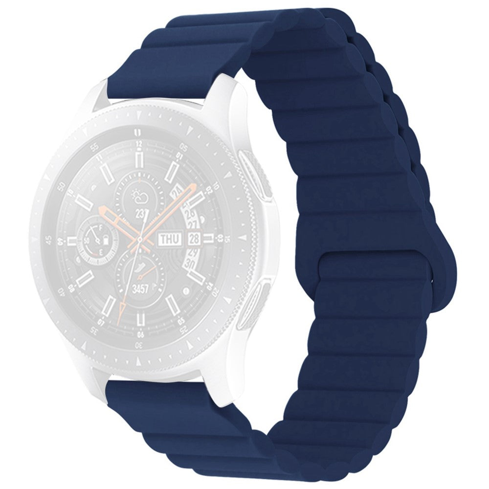 22mm Universal silicone watch strap - Blue#serie_9