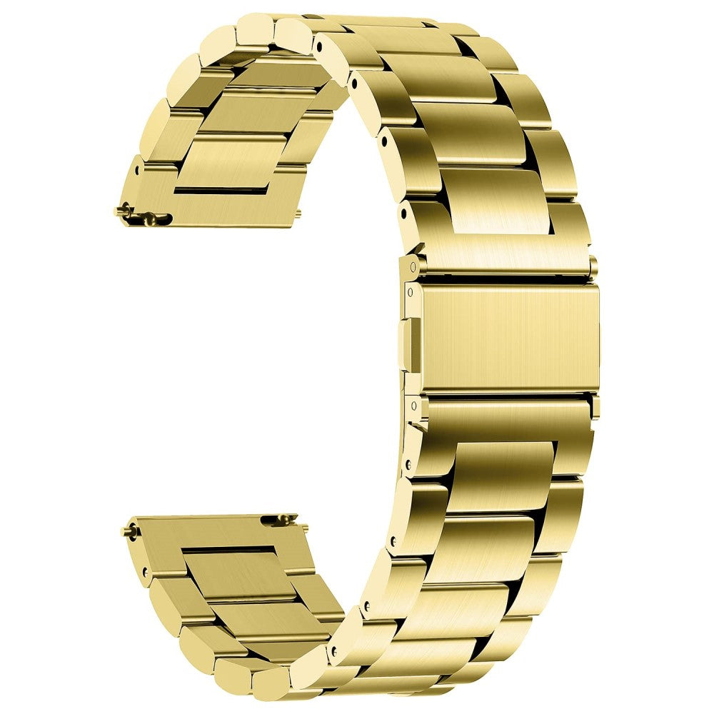 22mm Universal stainless steel watch strap - Gold#serie_3