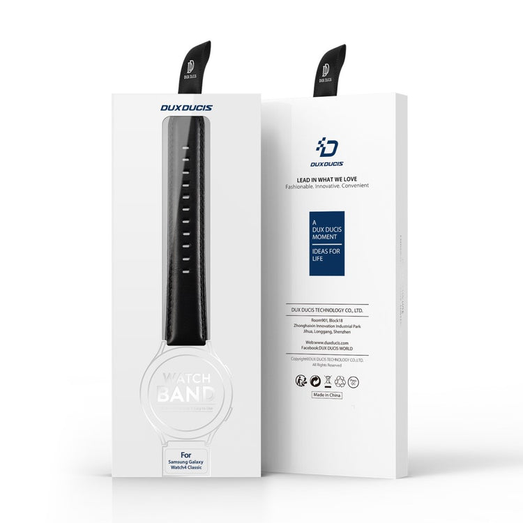 Super cool Universal Kunstlæder Urrem - Sort#serie_3