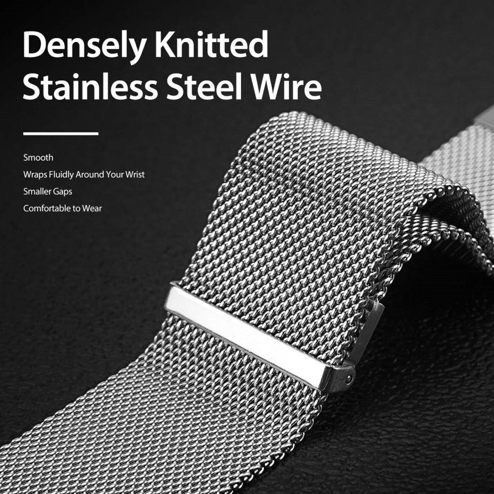 Meget flot Universal Metal Urrem - Sølv#serie_3