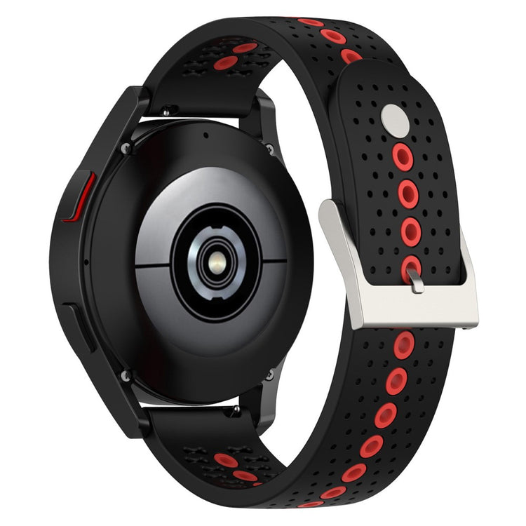 20mm Universal dual color watch strap - Black / Orange#serie_1