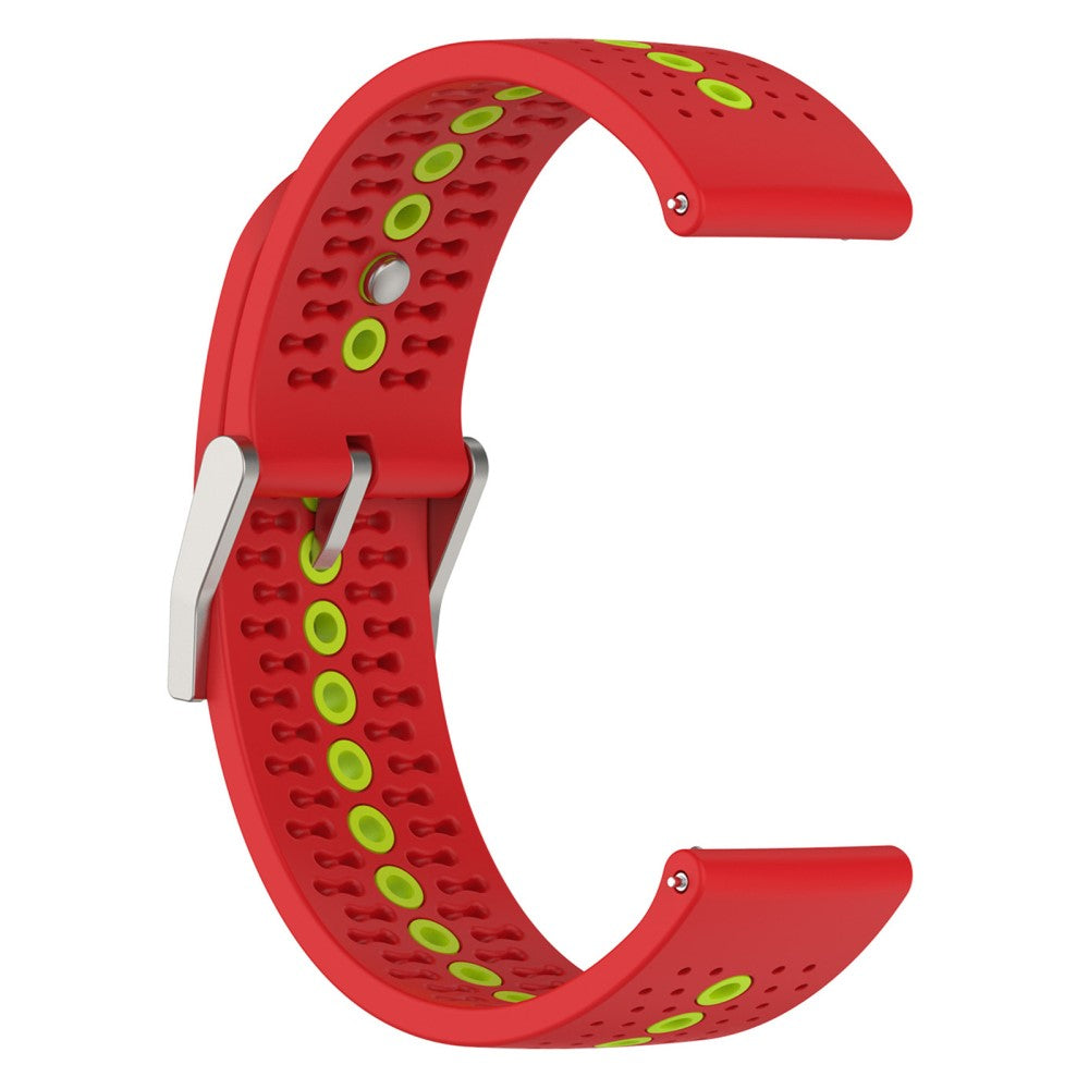 Meget hårdfør Universal Silikone Urrem - Rød#serie_7