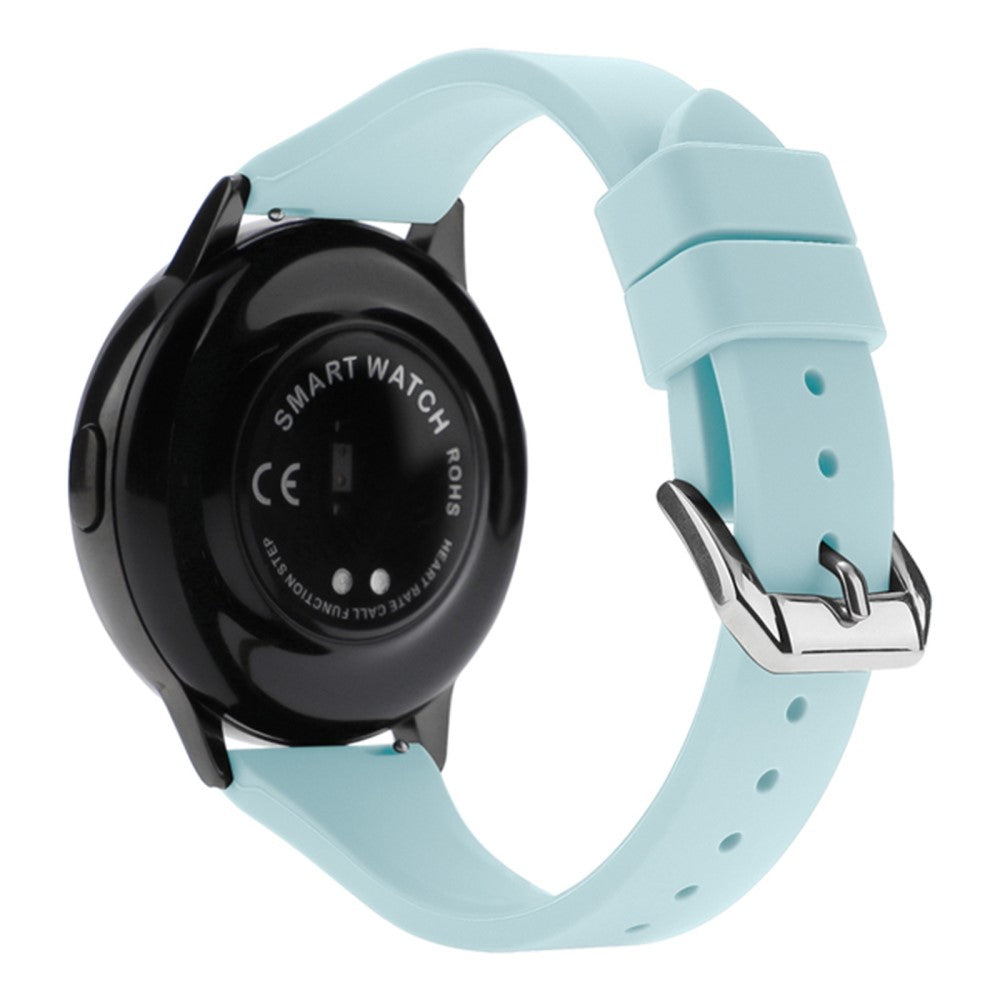 20mm Universal silicone watch strap - Lake Blue#serie_2