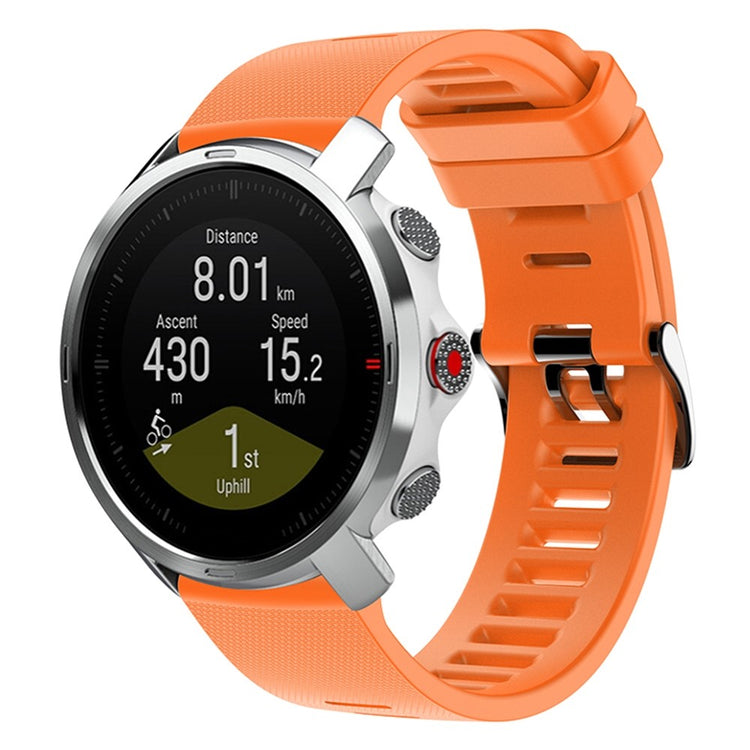 Helt vildt nydelig Universal Silikone Urrem - Orange#serie_2