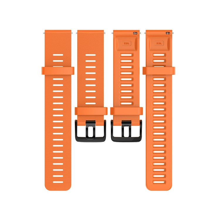 Helt vildt nydelig Universal Silikone Urrem - Orange#serie_2