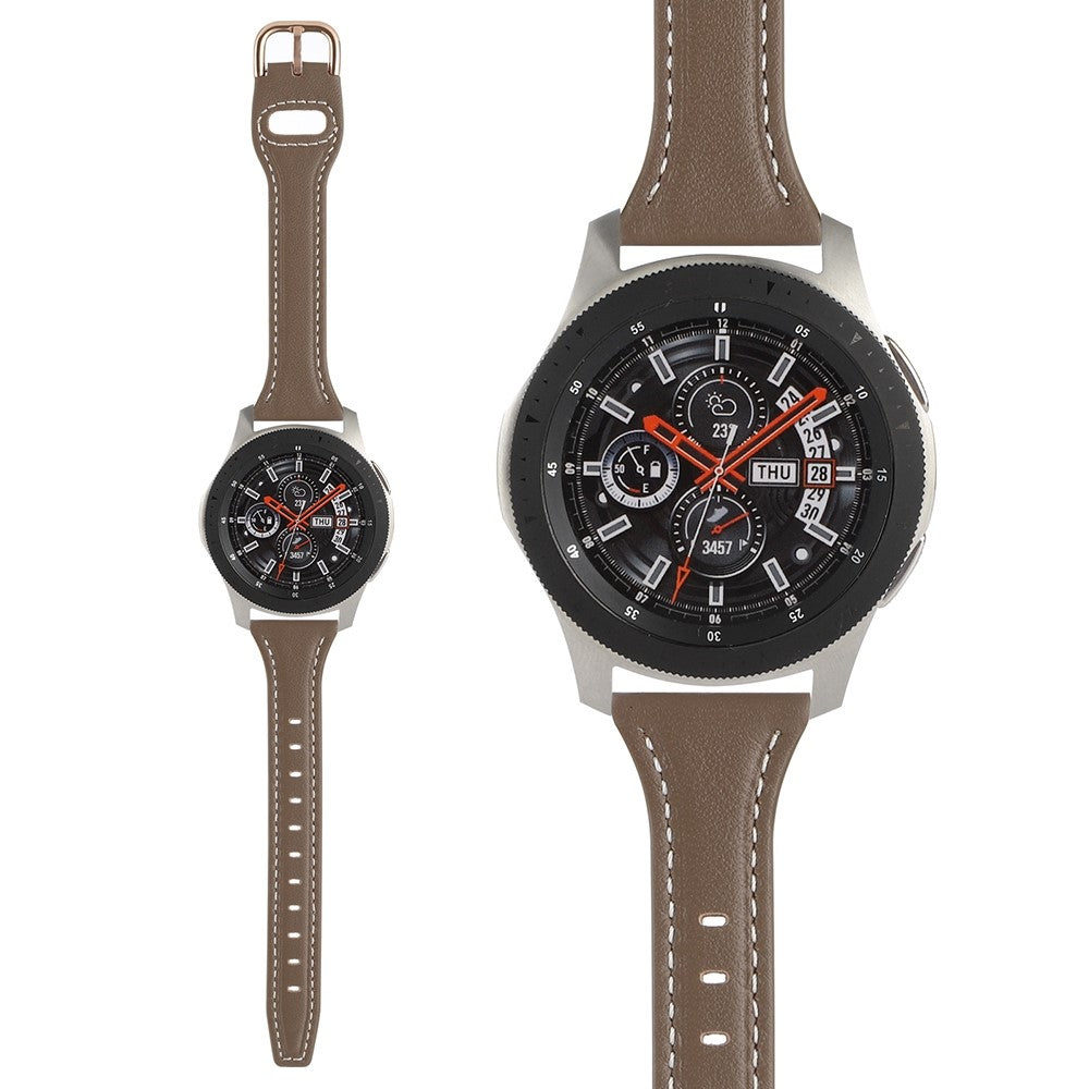 Vildt rart Universal Ægte læder Urrem - Brun#serie_1