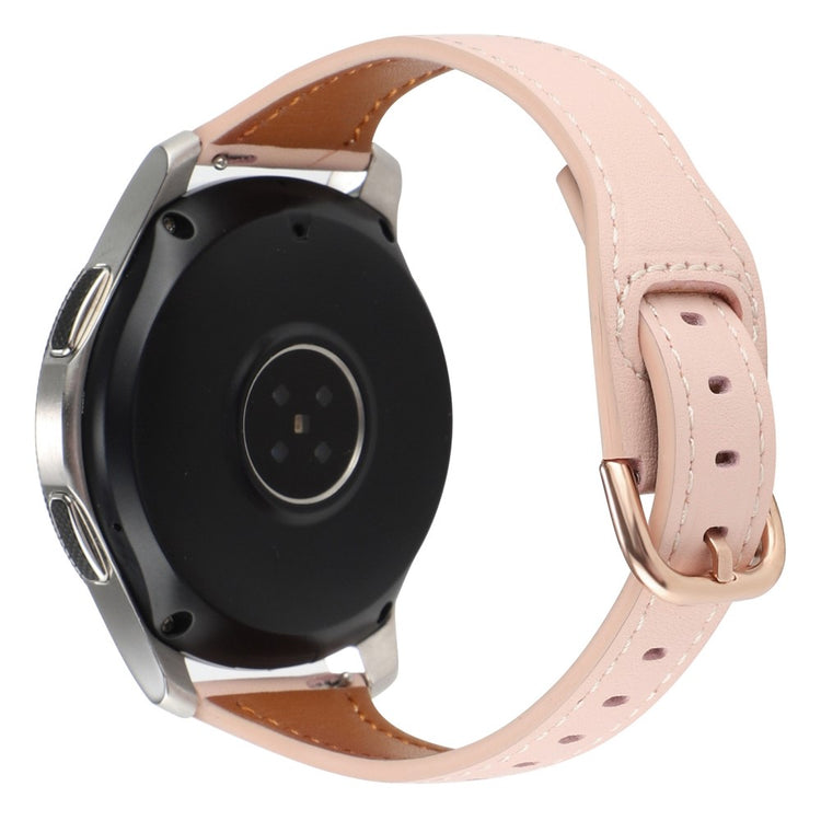 22mm Universal genuine leather watch strap - Pink#serie_2