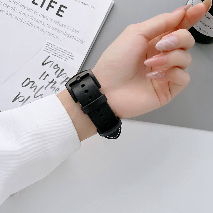 Helt vildt rart Universal Ægte læder Urrem - Rød#serie_2