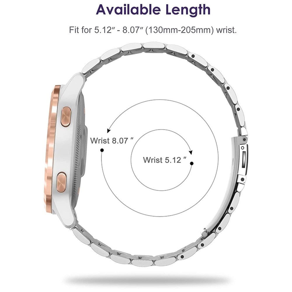 Helt vildt smuk Universal Metal Urrem - Pink#serie_1