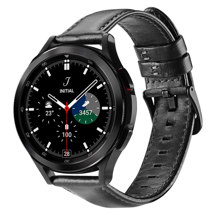 Super flot Universal Metal og  Kunstlæder Urrem - Sort#serie_1