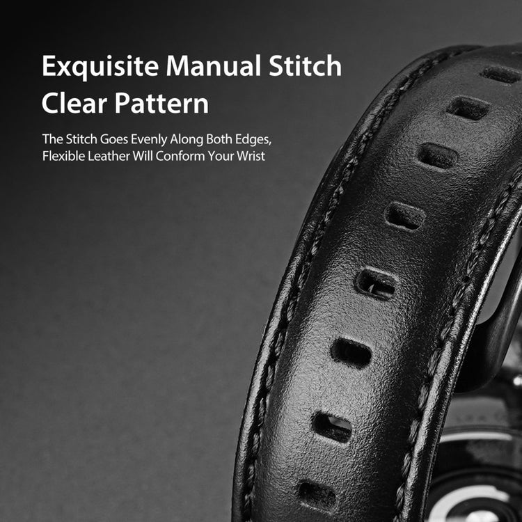 Super flot Universal Metal og  Kunstlæder Urrem - Sort#serie_1