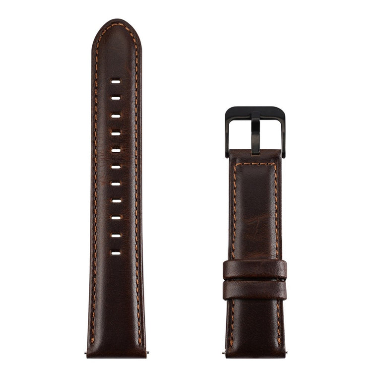 Super flot Universal Metal og  Kunstlæder Urrem - Brun#serie_3