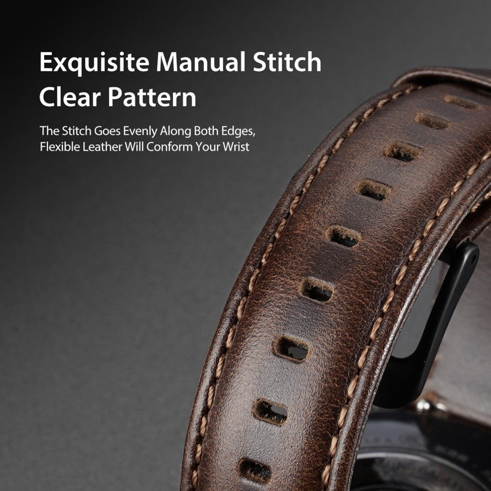 Super flot Universal Metal og  Kunstlæder Urrem - Brun#serie_3