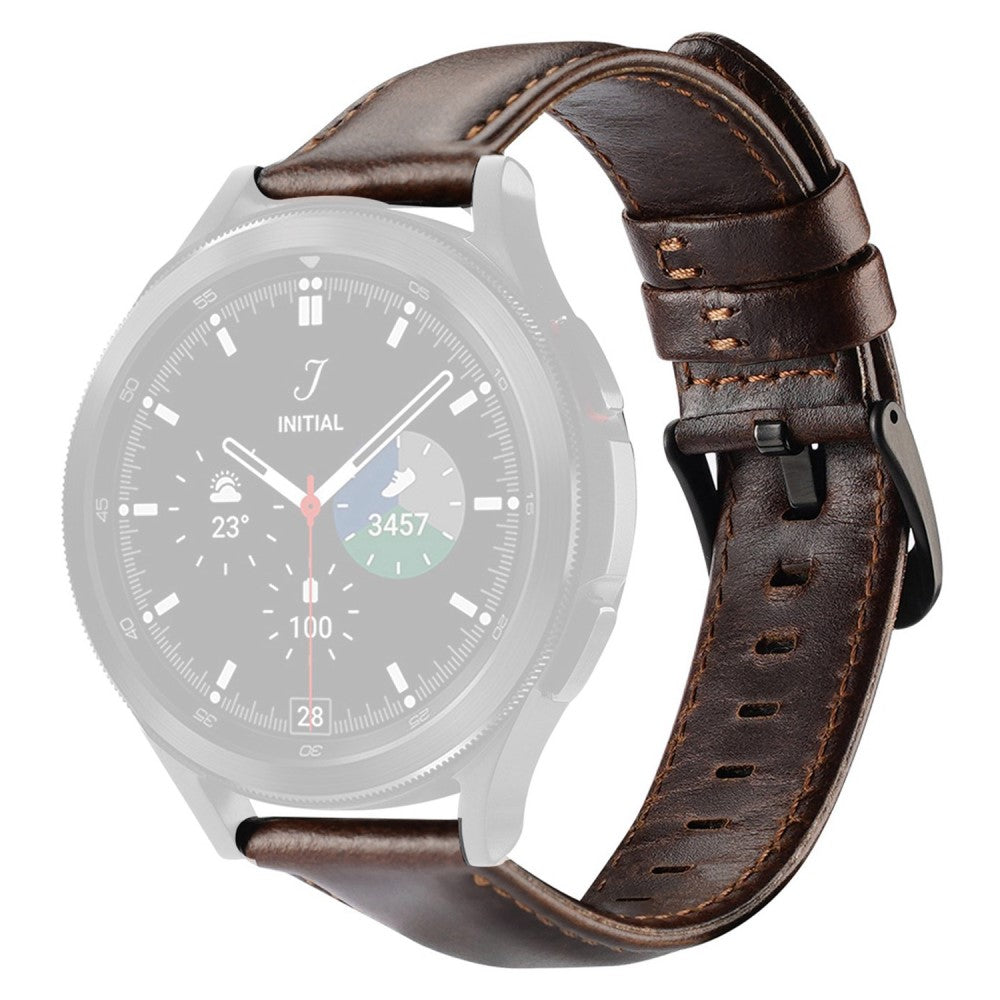 22mm DUX DUCIS Universal leather watch strap - Coffee#serie_3