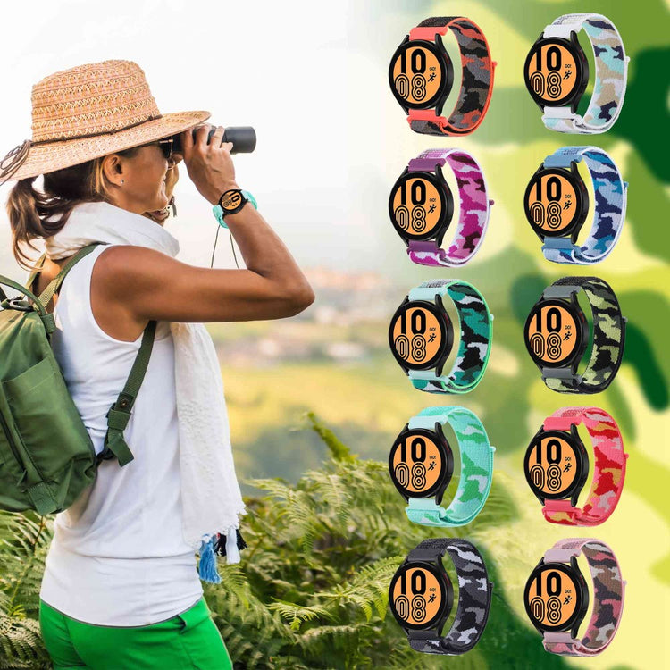 Meget komfortabel Universal Nylon Rem - Pink#serie_2