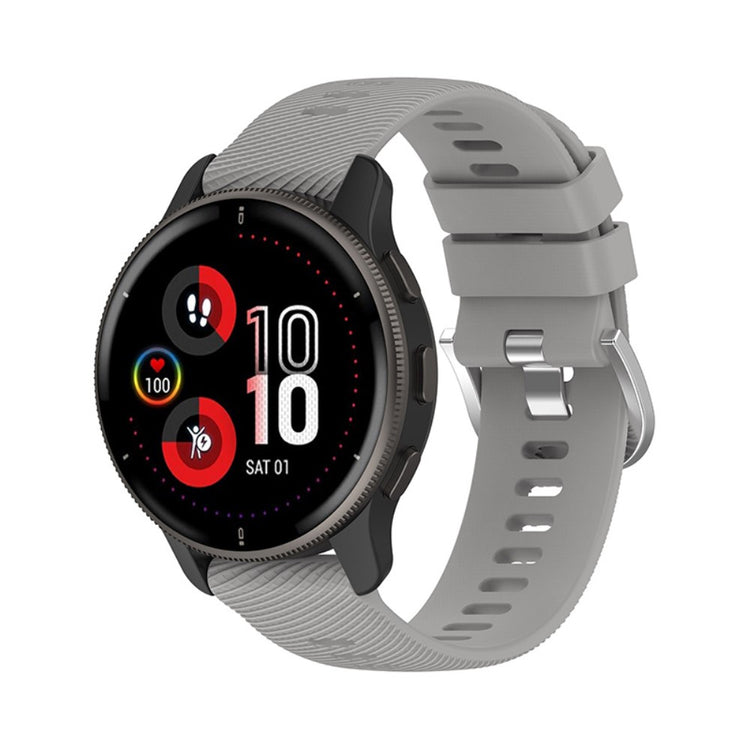 Meget skøn Universal Silikone Rem - Sølv#serie_2