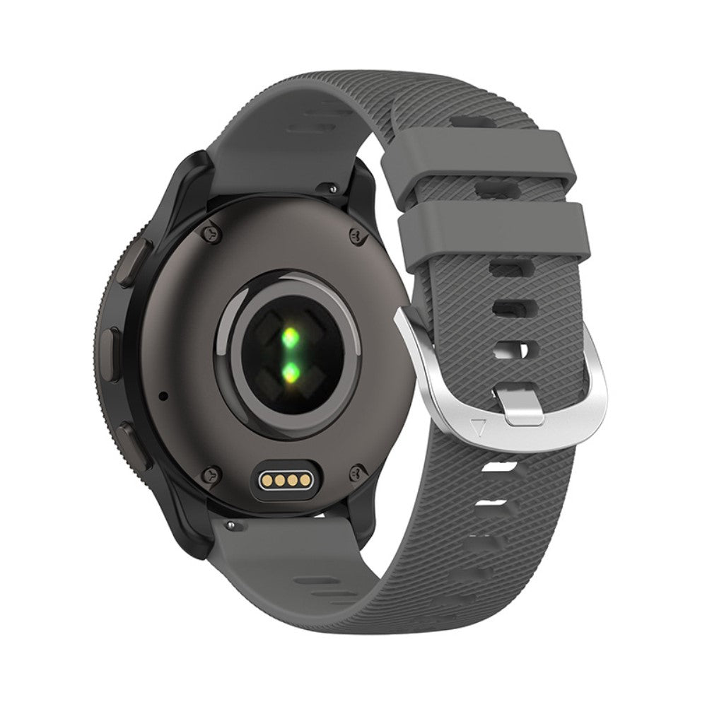 Meget skøn Universal Silikone Rem - Sølv#serie_5