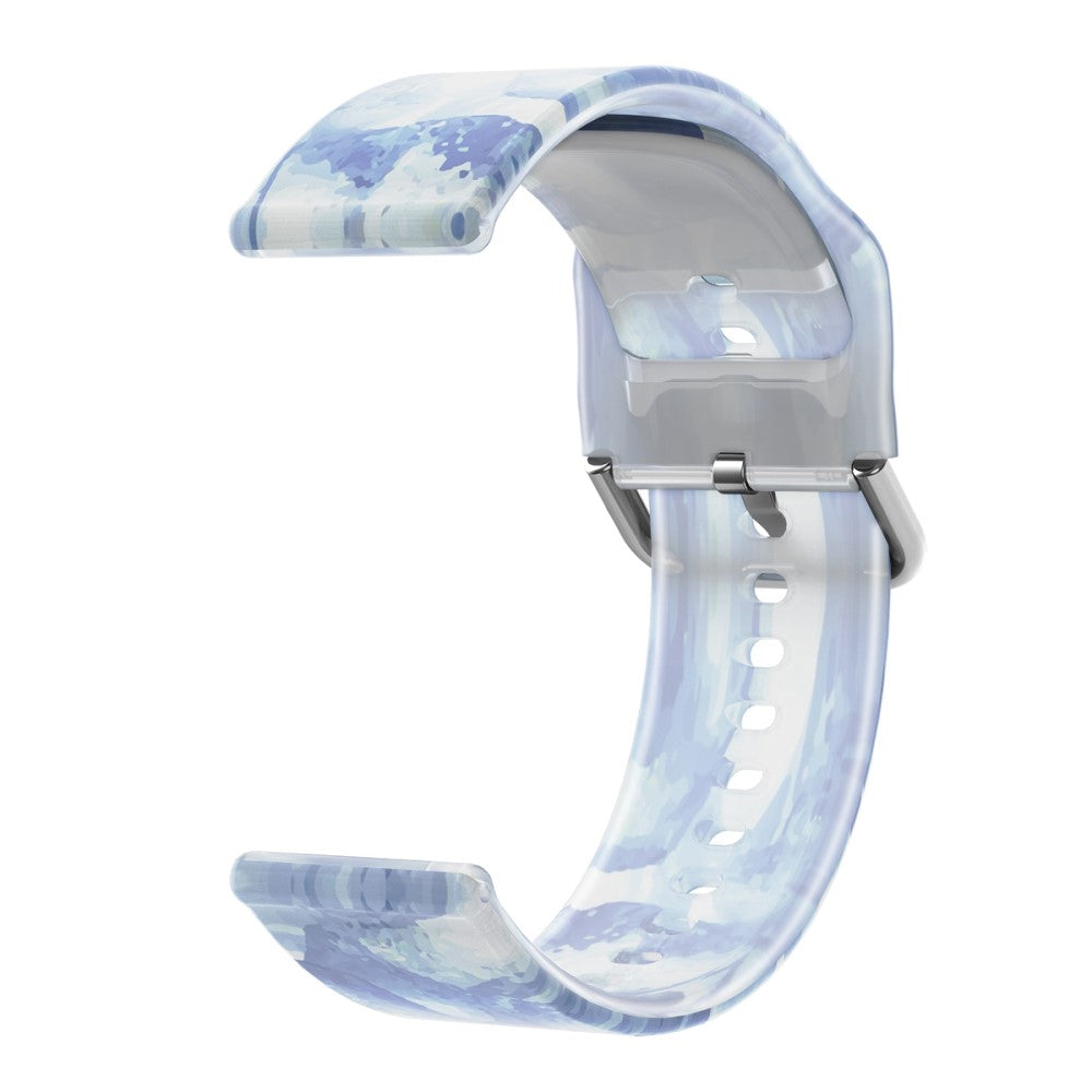 Mega sejt Universal Silikone Rem - Blå#serie_9