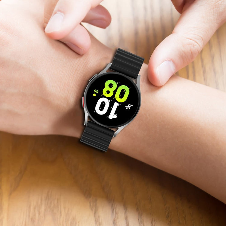 Mega komfortabel Universal Silikone Rem - Hvid#serie_13