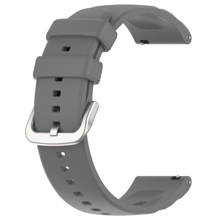 22mm Universal silicone watch strap - Dark Grey#serie_1