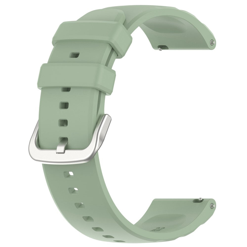 22mm Universal silicone watch strap - Light Green#serie_10