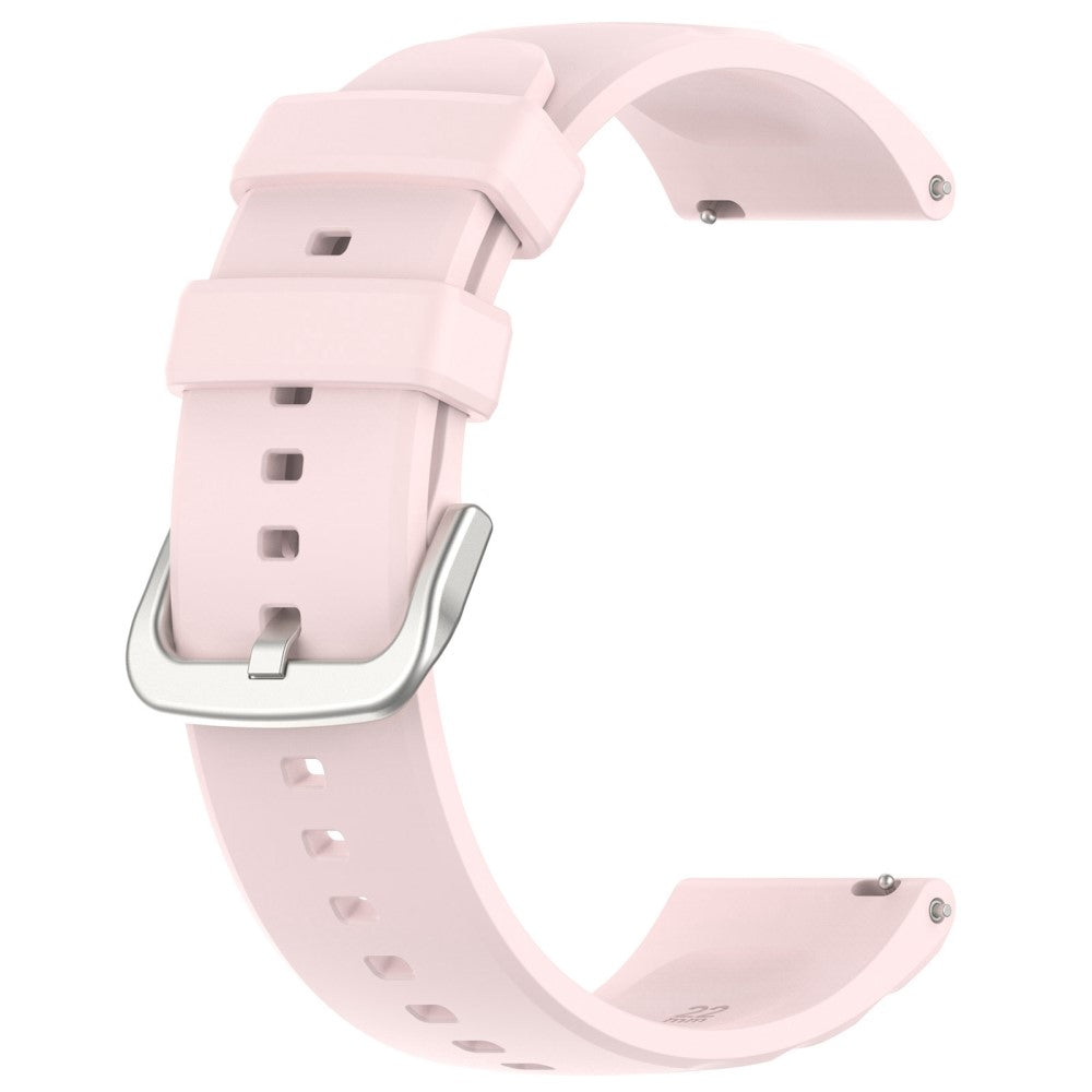 22mm Universal silicone watch strap - Light Pink#serie_5