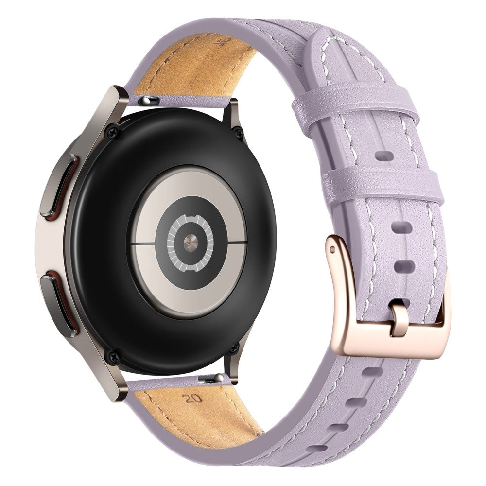 22mm Universal genuine leather watch strap - Purple#serie_8