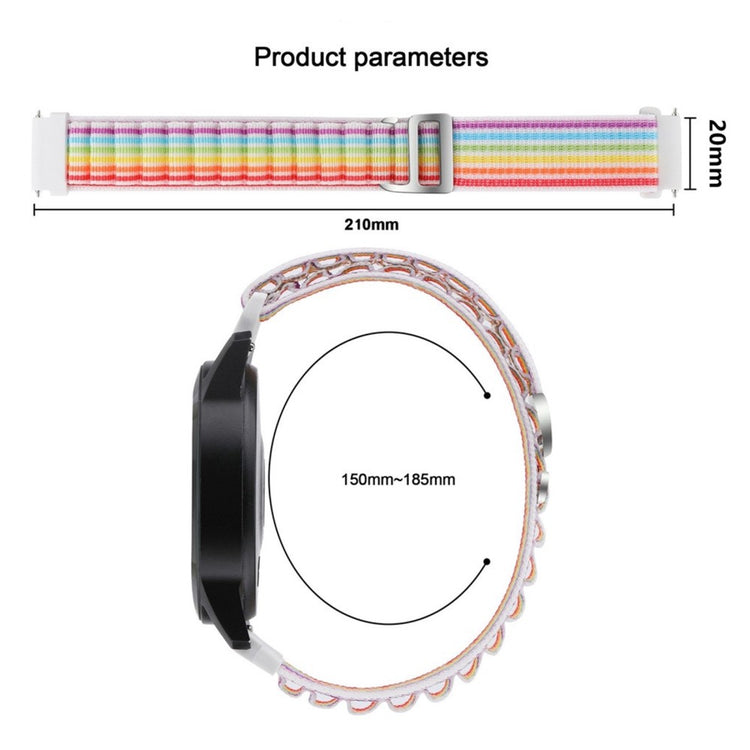 Rigtigt skøn Universal Nylon Rem - Flerfarvet#serie_3