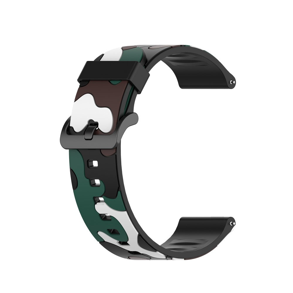 22mm Universal stealthy camouflage style watch strap - Camouflage White#serie_2