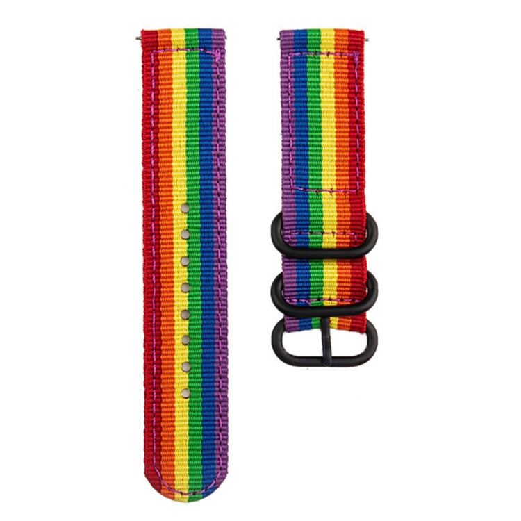 18mm Universal nylon watch strap - Rainbow#serie_1