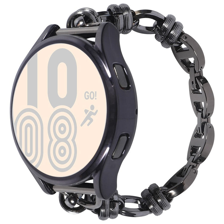 22mm Universal elegant stainless steel watch strap - Black#serie_3