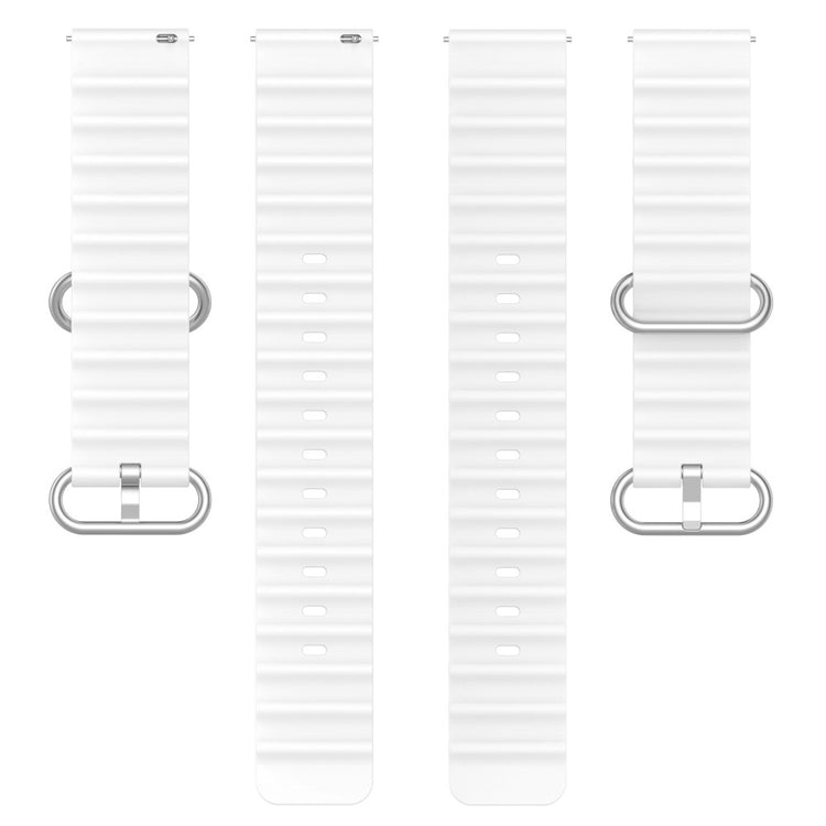 Helt vildt slidstærk Universal Silikone Rem - Hvid#serie_2