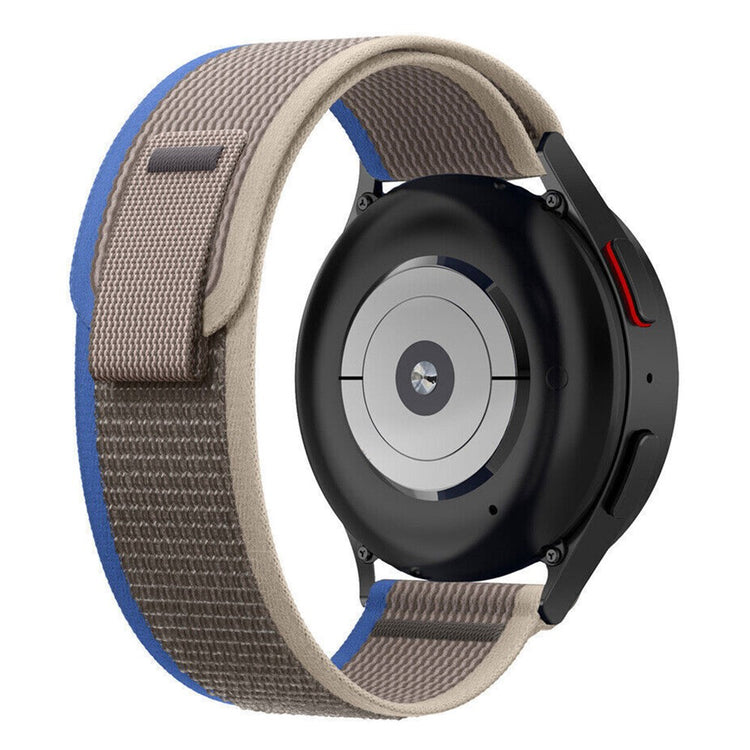 18mm Universal nylon trail loop watch strap - Blue#serie_4