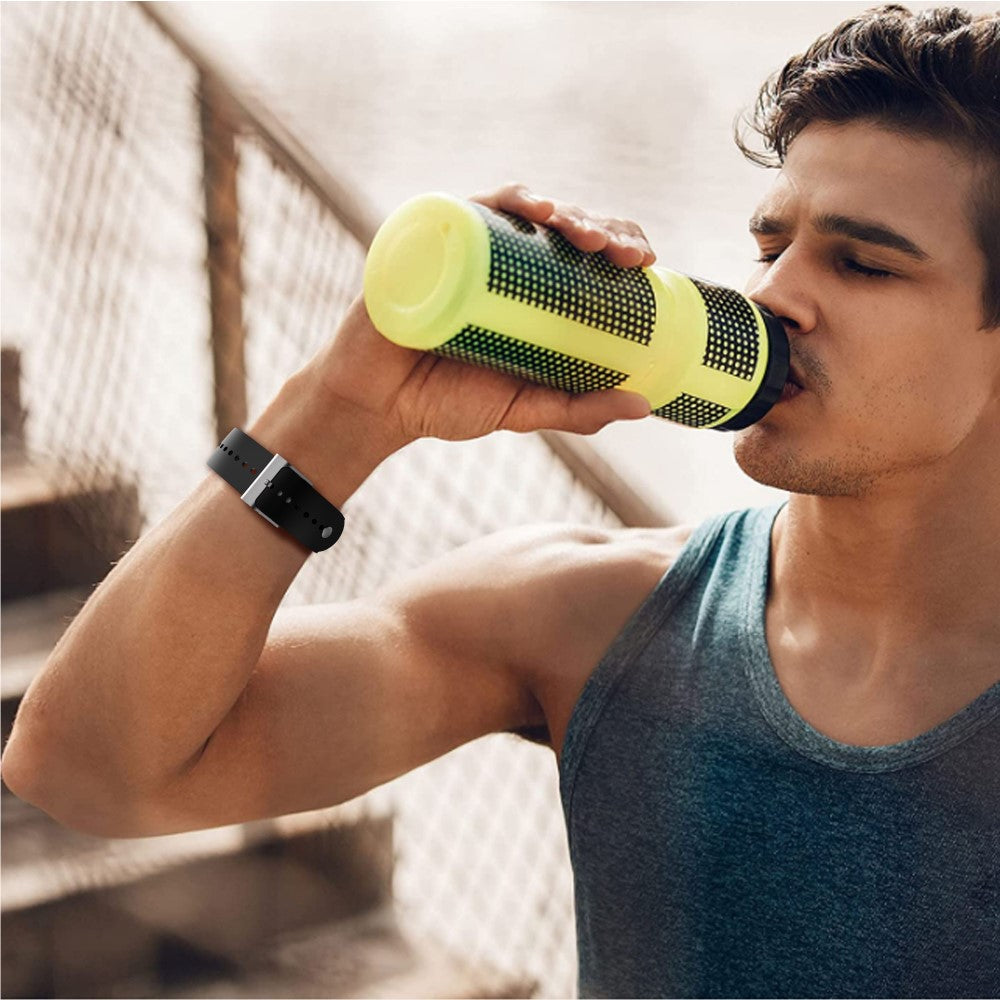 Helt vildt elegant Universal Silikone Rem - Gul#serie_2