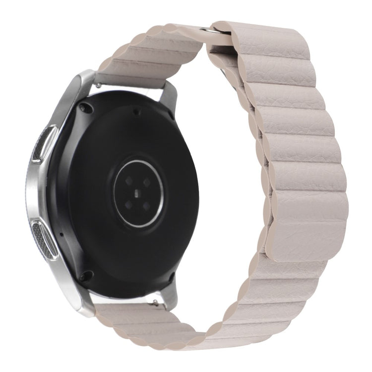 20mm Universal genuine leather watch strap - Khaki#serie_9