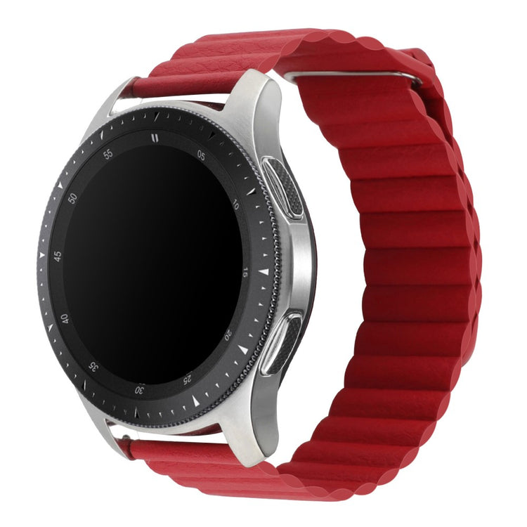 Mega holdbart Universal Ægte læder Rem - Rød#serie_6