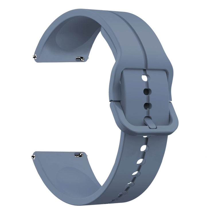 20mm silicone strap for Samsung and Huawei watch - Blue#serie_2