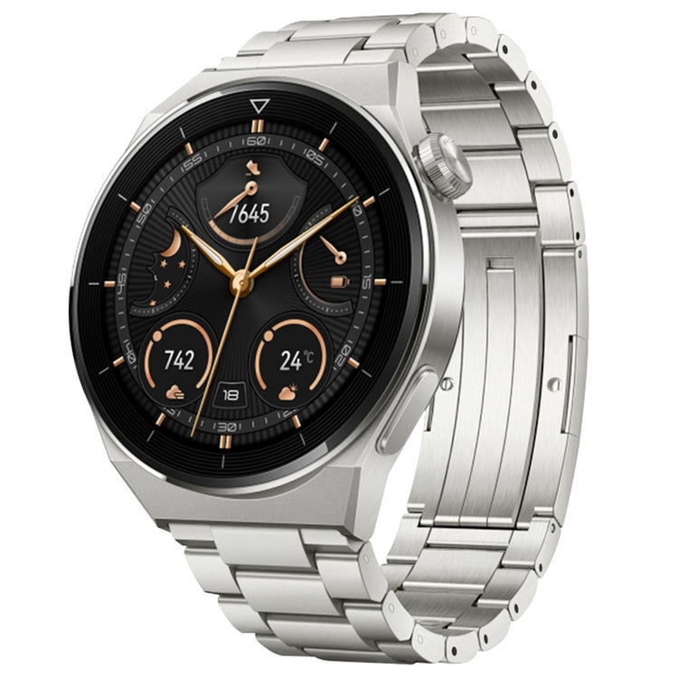 22mm Universal 3-bead titanium alloy strap - Silver#serie_1