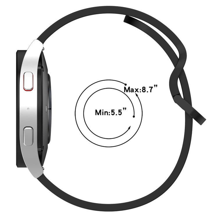 Mega Kønt Silikone Universal Rem passer til Smartwatch - Pink#serie_6