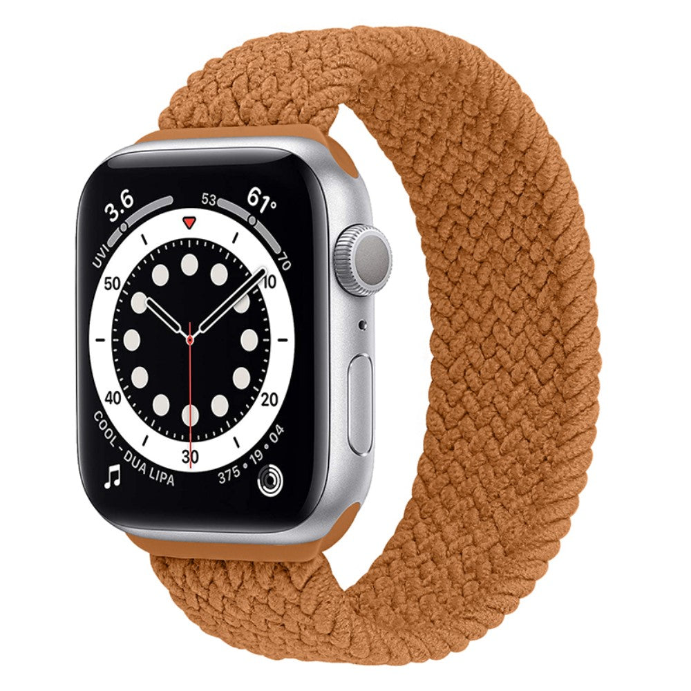 Super fed Apple Watch Series 7 41mm Nylon Rem - StΓΈrrelse: S - Orange#serie_1