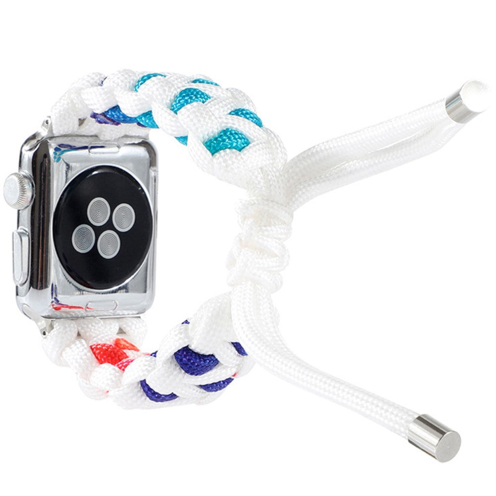 Mega kΓΈnt Apple Watch Series 7 41mm Nylon Rem - Flerfarvet#serie_1