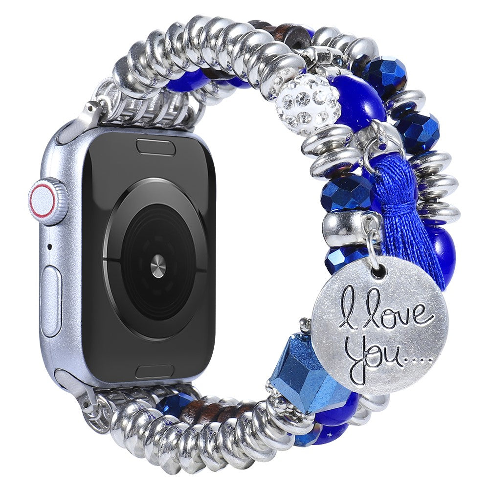 SkΓΈn Apple Watch Series 7 41mm Nylon Rem - BlΓ₯#serie_1
