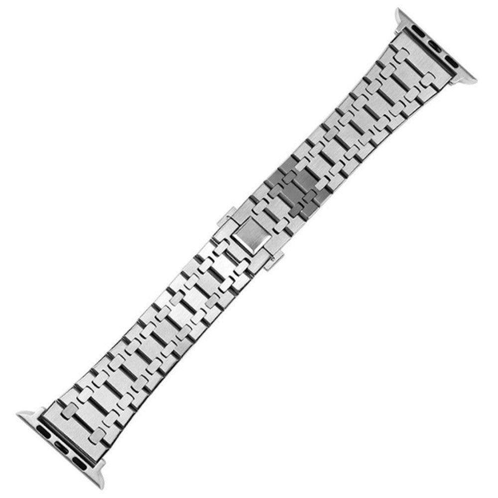 Super skΓΈn Apple Watch Series 7 41mm Metal Rem - SΓΈlv#serie_192