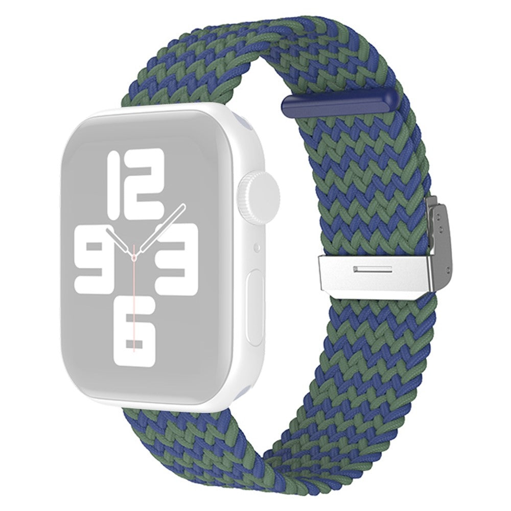 Flot Apple Watch Series 7 41mm Nylon Rem - GrΓΈn#serie_1